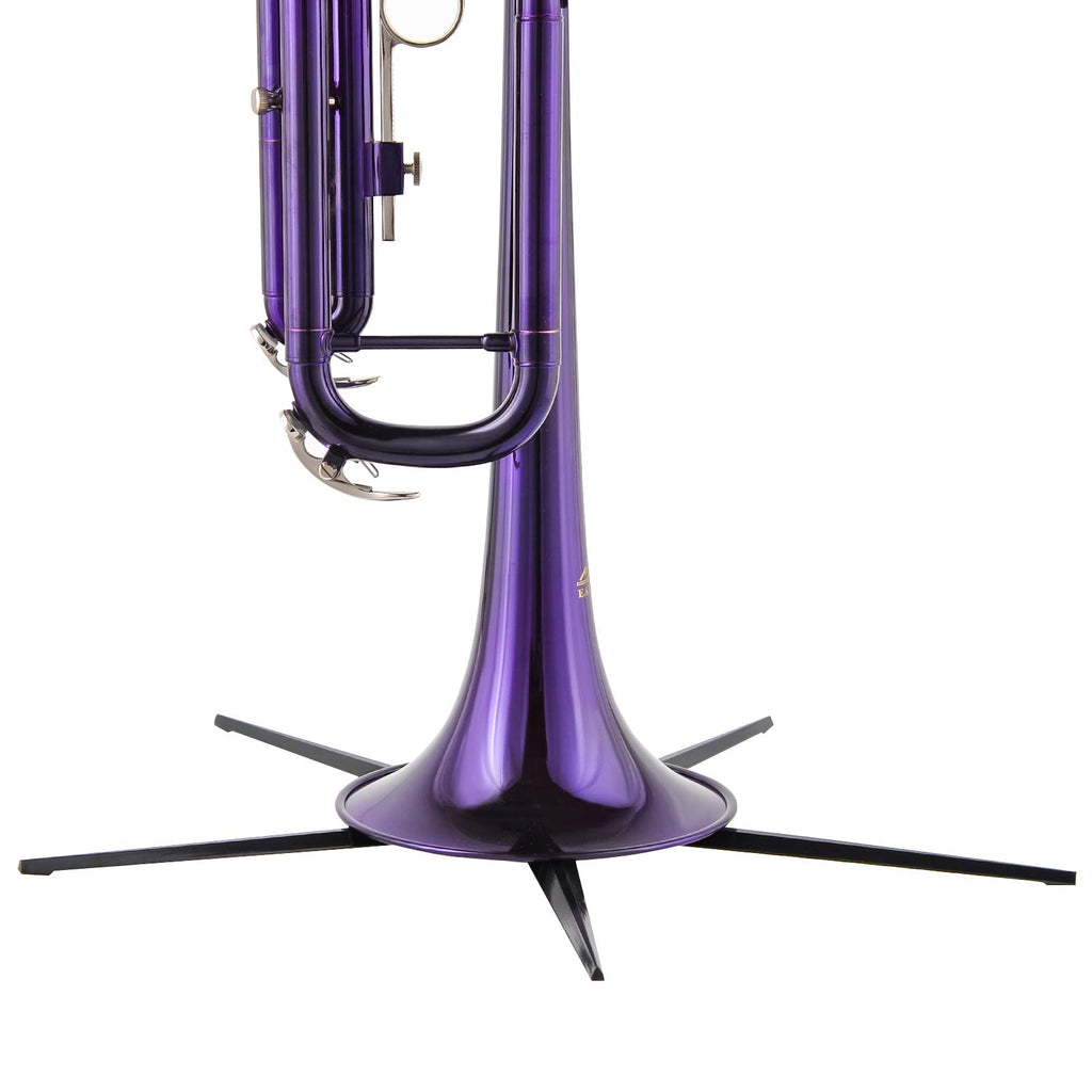 Portable 5 Legs Foldable Trumpet Stand with Cleaning Kit O658499