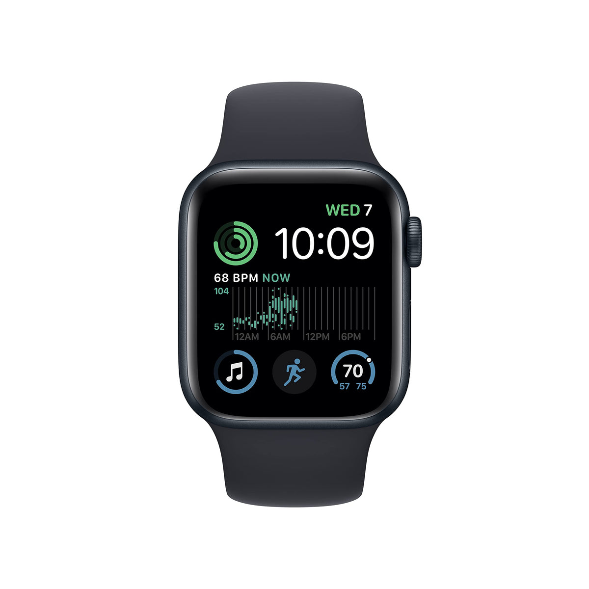 Midnight Aluminum Case with Midnight Sport Band Smartwatch G862