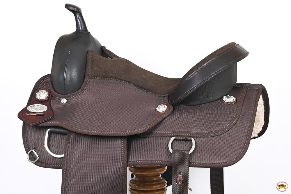 Brown Leather Western Horse Saddle P155274