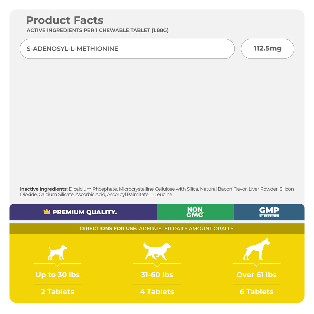 Milk Thistle and S-Adenosyl-L-Methionine Bundle Q685
