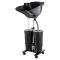 Portable Plastic Hair Washing Sink with Electric Pump O7641