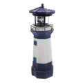 Solar Rotating Lighthouse Light Outdoor Waterproof Garden Decor Z174565
