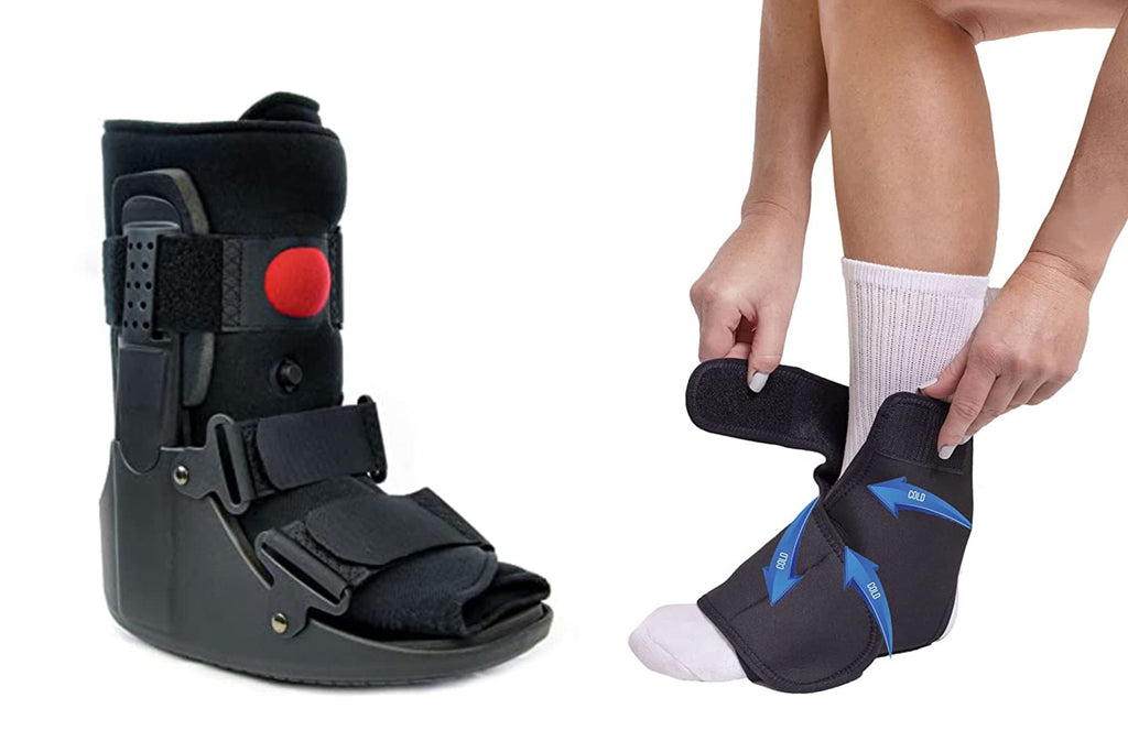Short CAM Walker Boot with Reusable Ice Pack Q274834