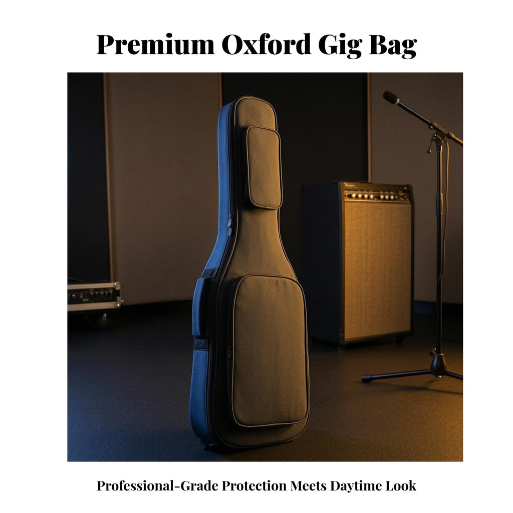 Electric Guitar Bag with Neck Support Oxford Cloth Gig Bag C6297