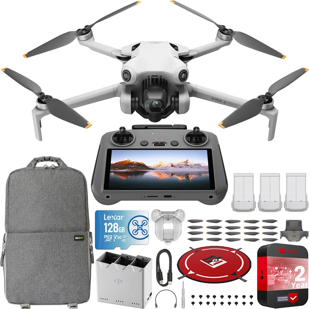 Folding Drone with 4K HDR Camera, Under 249g, 3 Batteries X64549