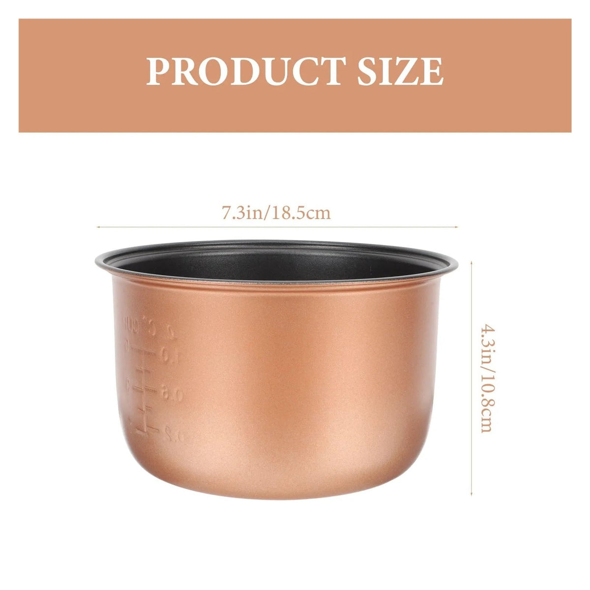 2L Honeycomb Non-Stick Rice Cooker Inner Pot N9656