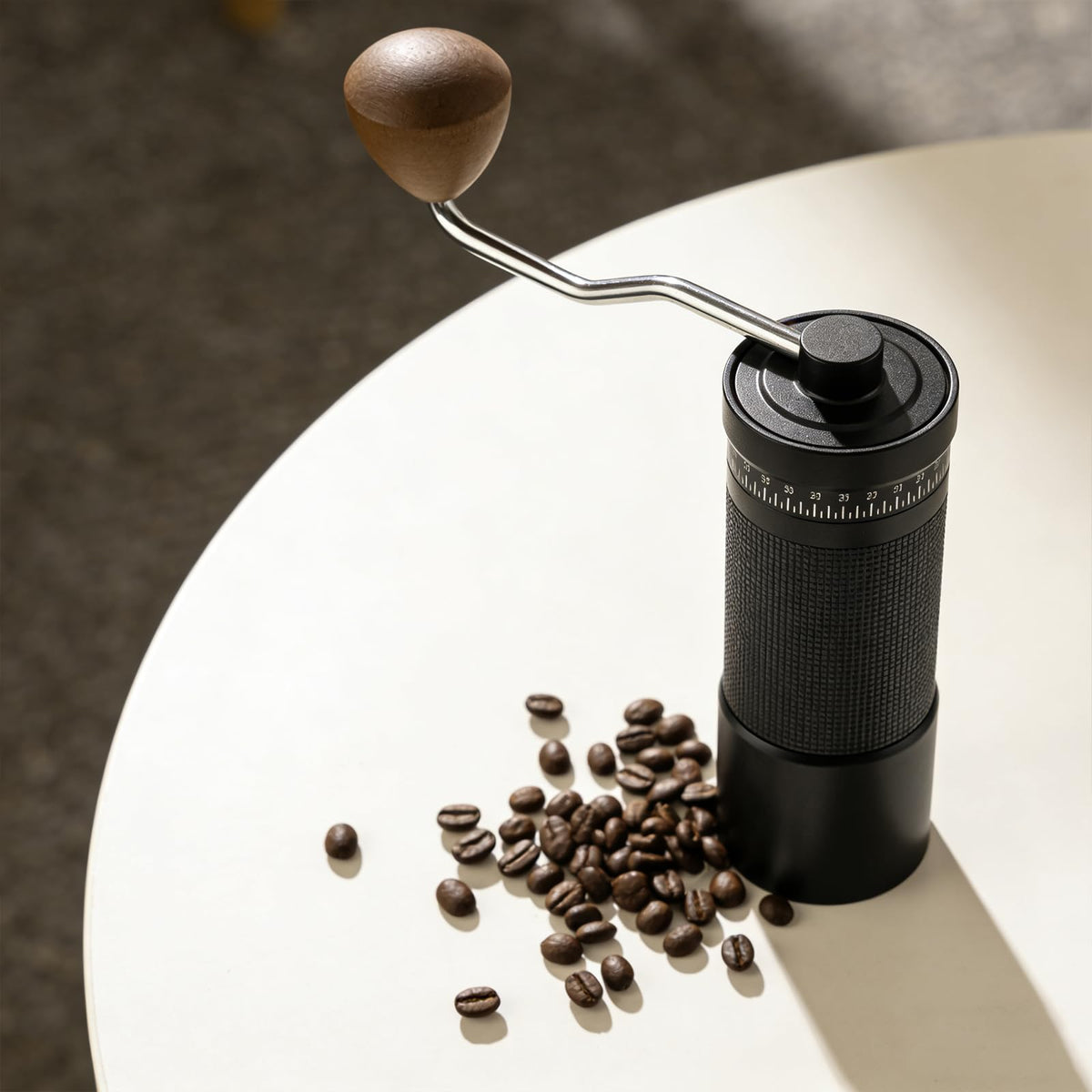 Manual Coffee Grinder with Stainless Steel Conical Burr W8226