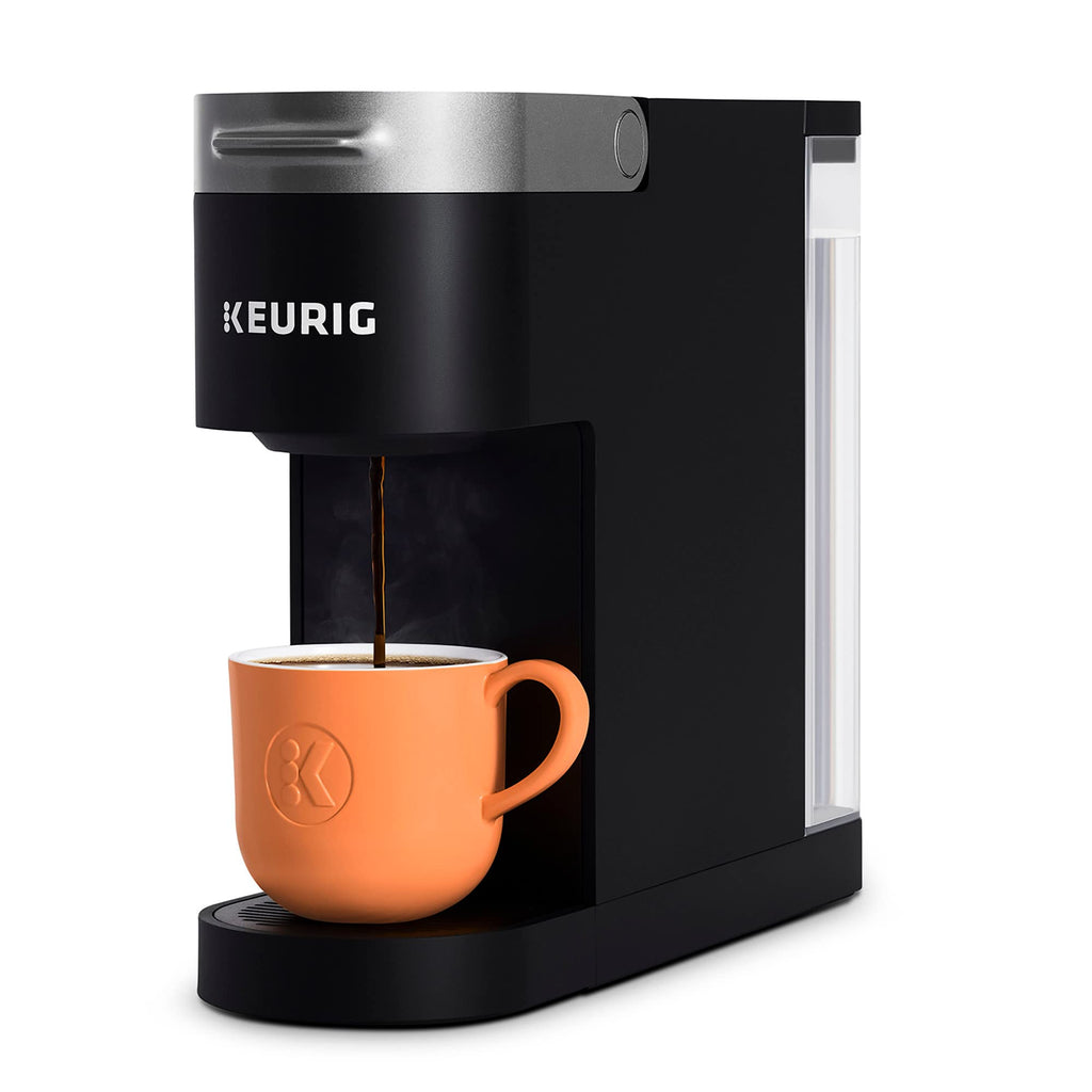 Single Serve K-Cup Pod Coffee Maker, 3 Brew Sizes, 46oz Removable Reservoir, Black R79099