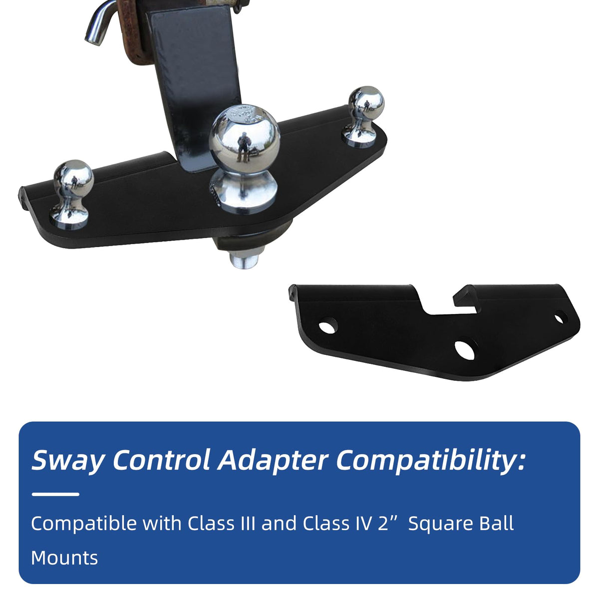 Trailer Hitch Sway Control Adapter V7467