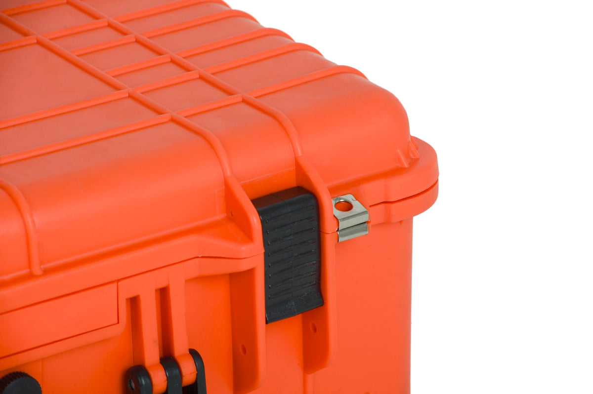 Orange Rolling Waterproof Hard Camera Case K6587