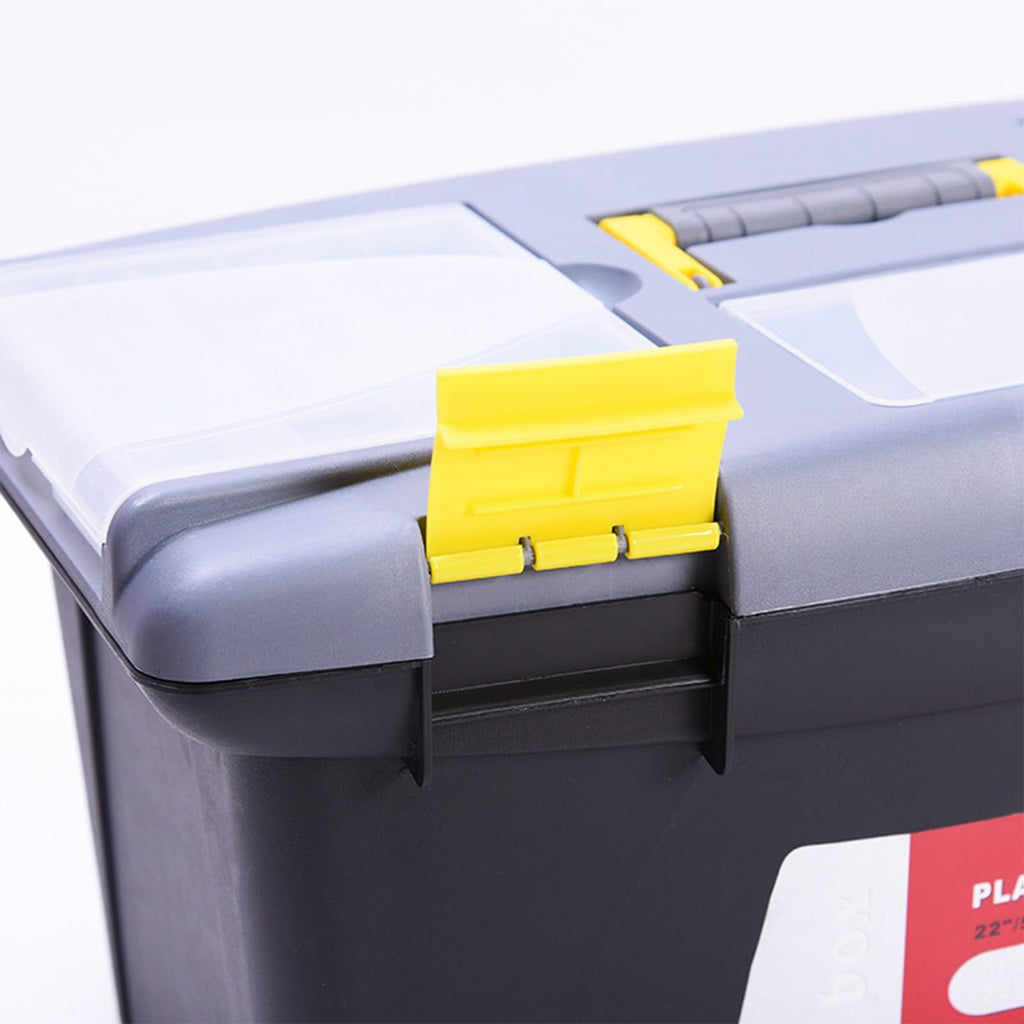 Stackable Plastic Tool Box Organizer E895929