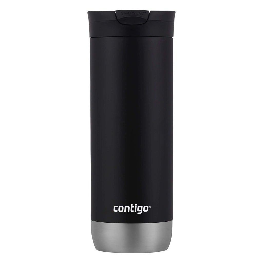Stainless Steel Travel Mug with Handle and Leak-Proof Lid L29109