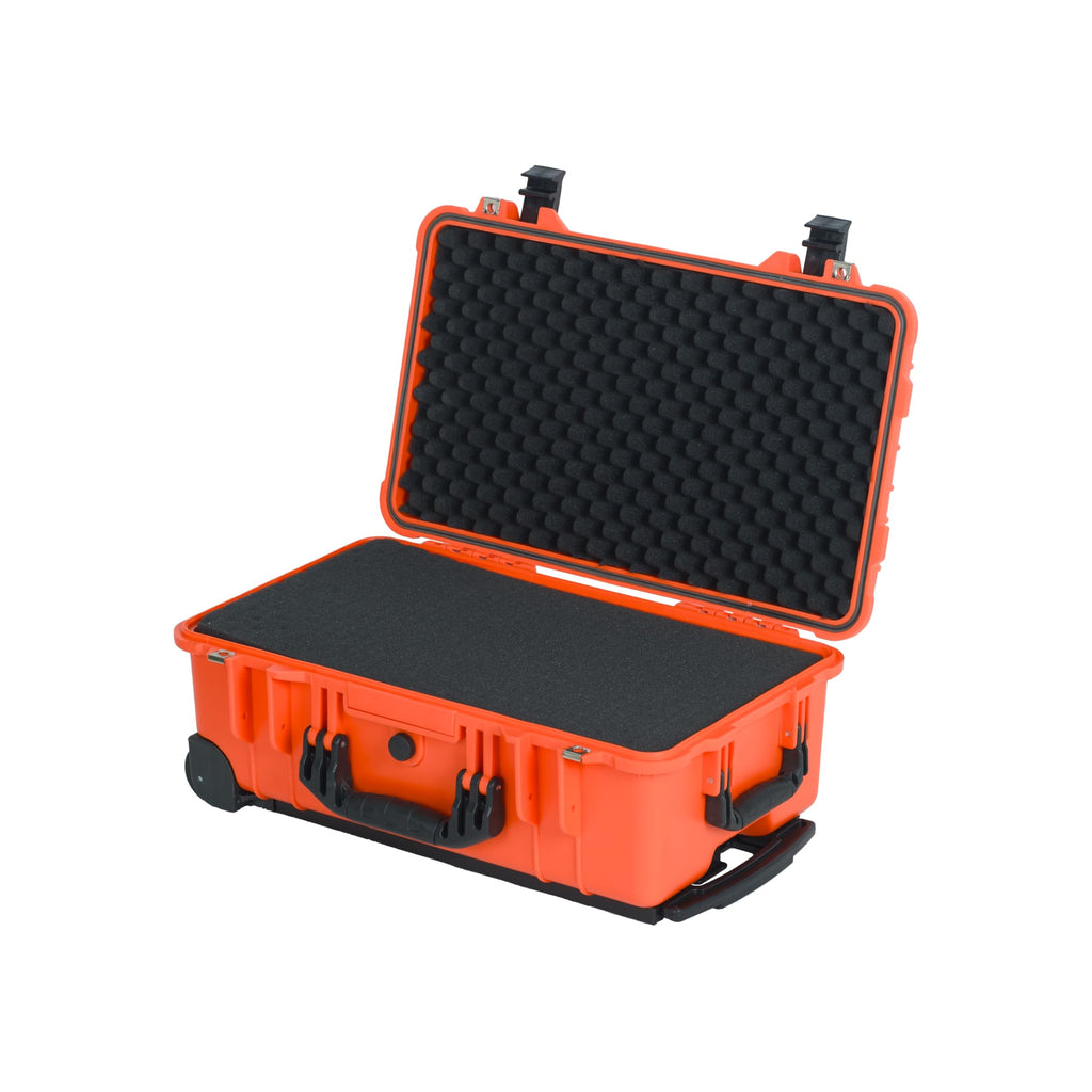 Orange Rolling Waterproof Hard Camera Case K6587