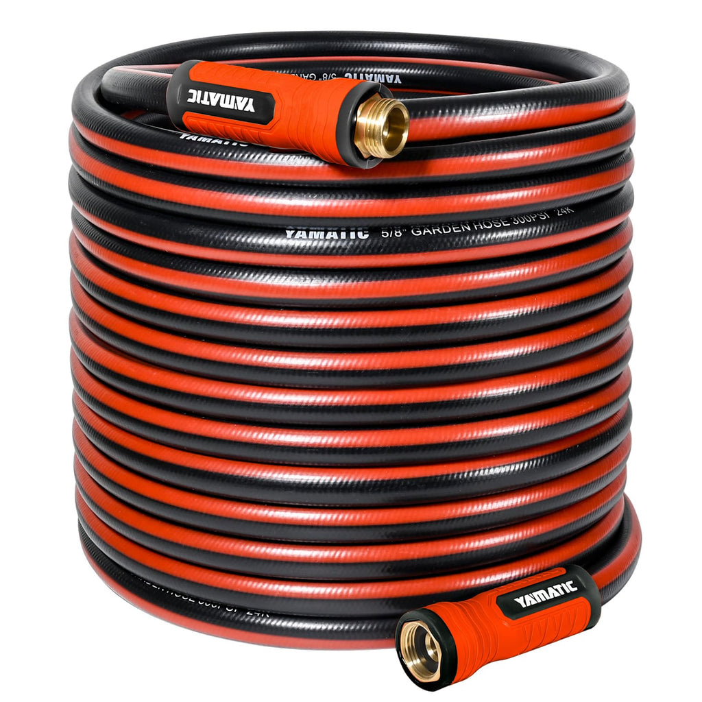 100ft Garden Hose 5/8in I.D. with Swivel Brass Handle S462