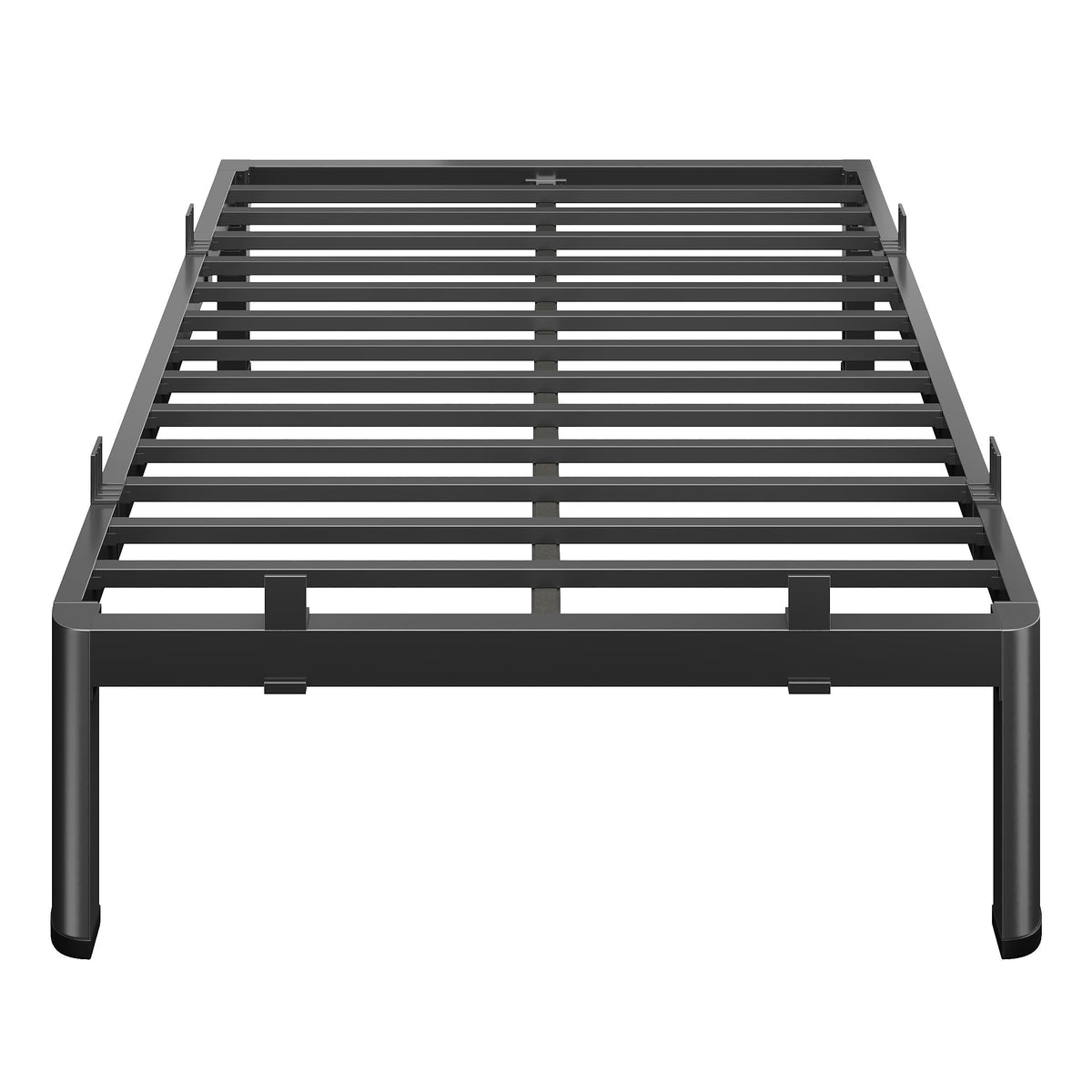 18 Inch Metal King Bed Frame with Steel Support A77409