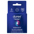 Ribbed Dotted Lubricated Latex Condoms, 3 Count L6498