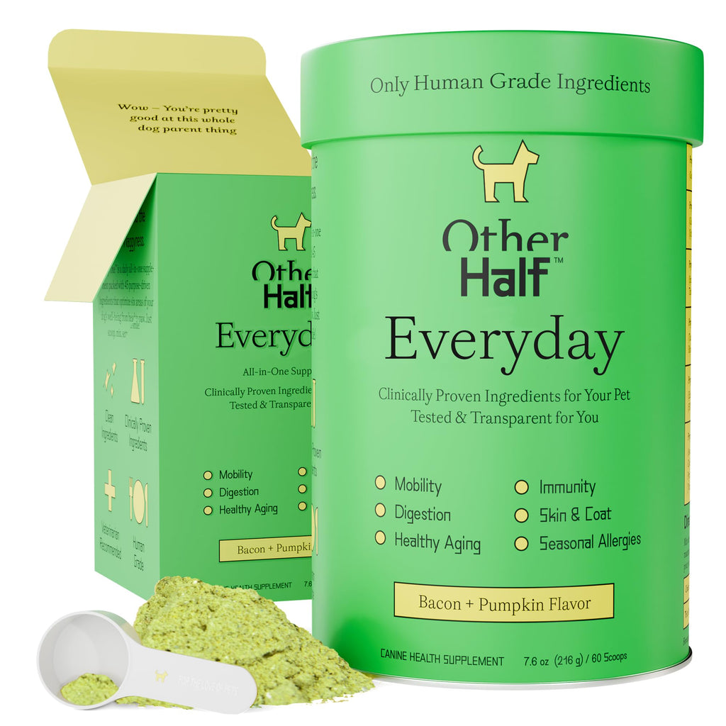 Dog Multivitamin Supplement with Glucosamine Chondroitin Omega 3 Probiotics W285