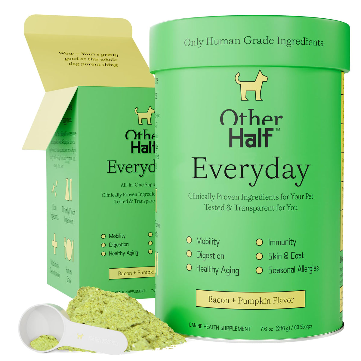 Dog Multivitamin Supplement with Glucosamine Chondroitin Omega 3 Probiotics W285