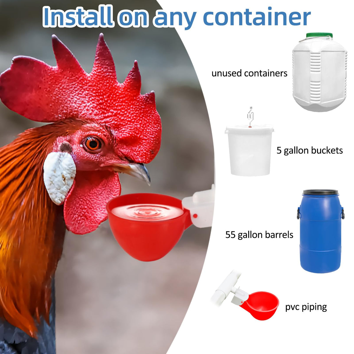 Chicken Waterer Cups A74279