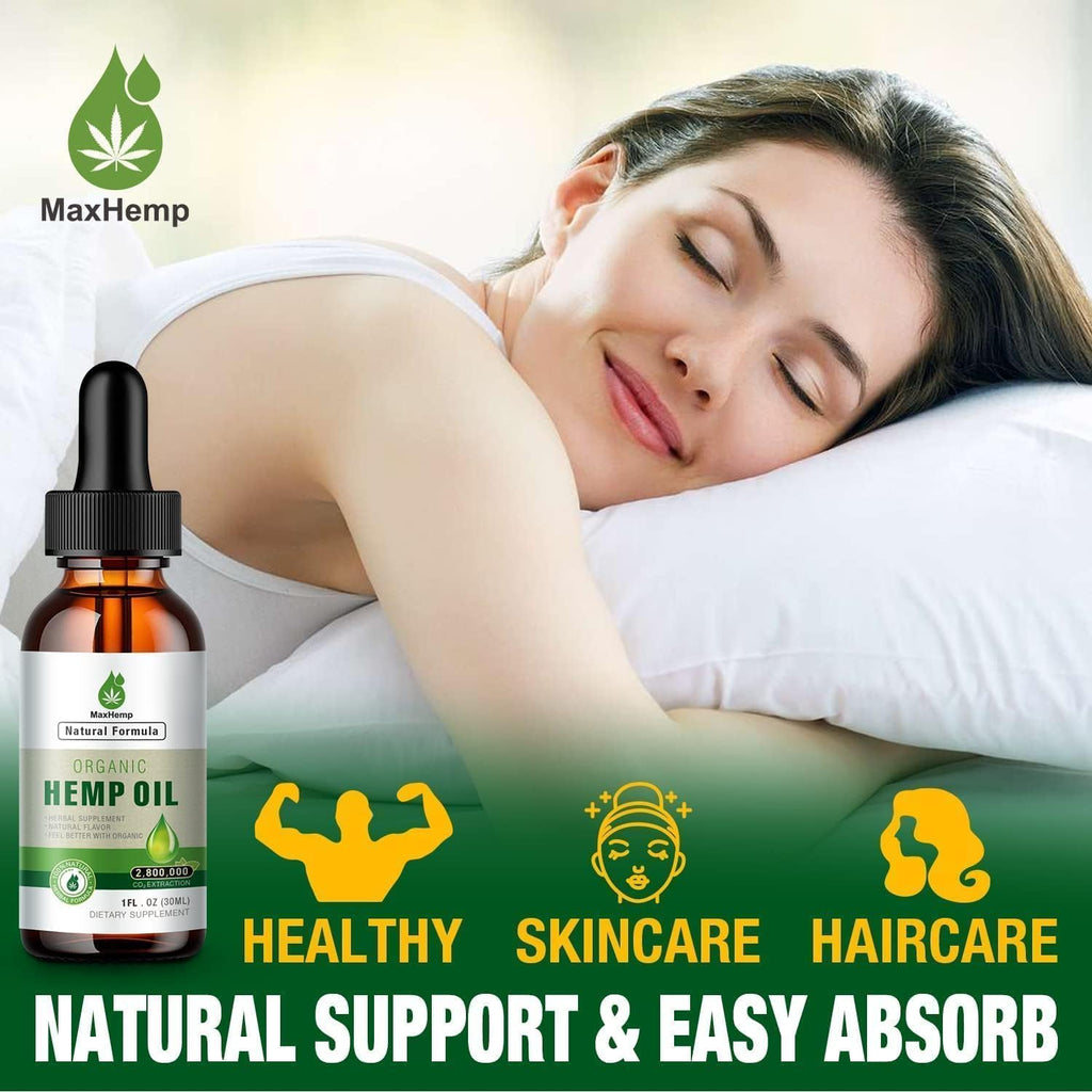 Organic Hemp Oil Tincture V9100