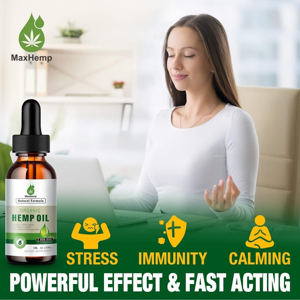 Organic Hemp Oil Tincture V9100