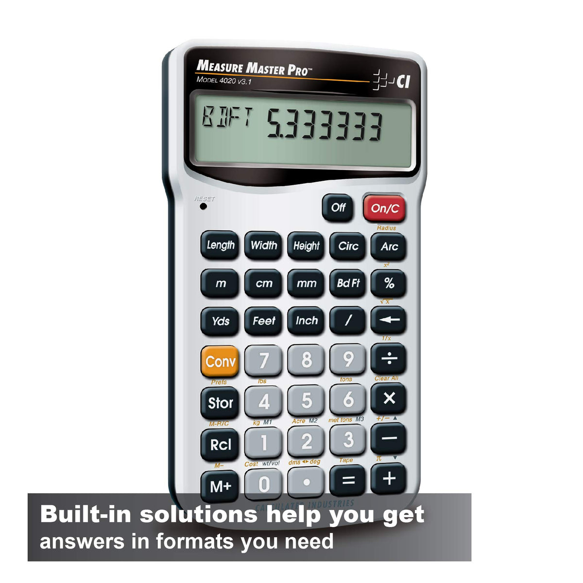 Construction Math Calculator T538280