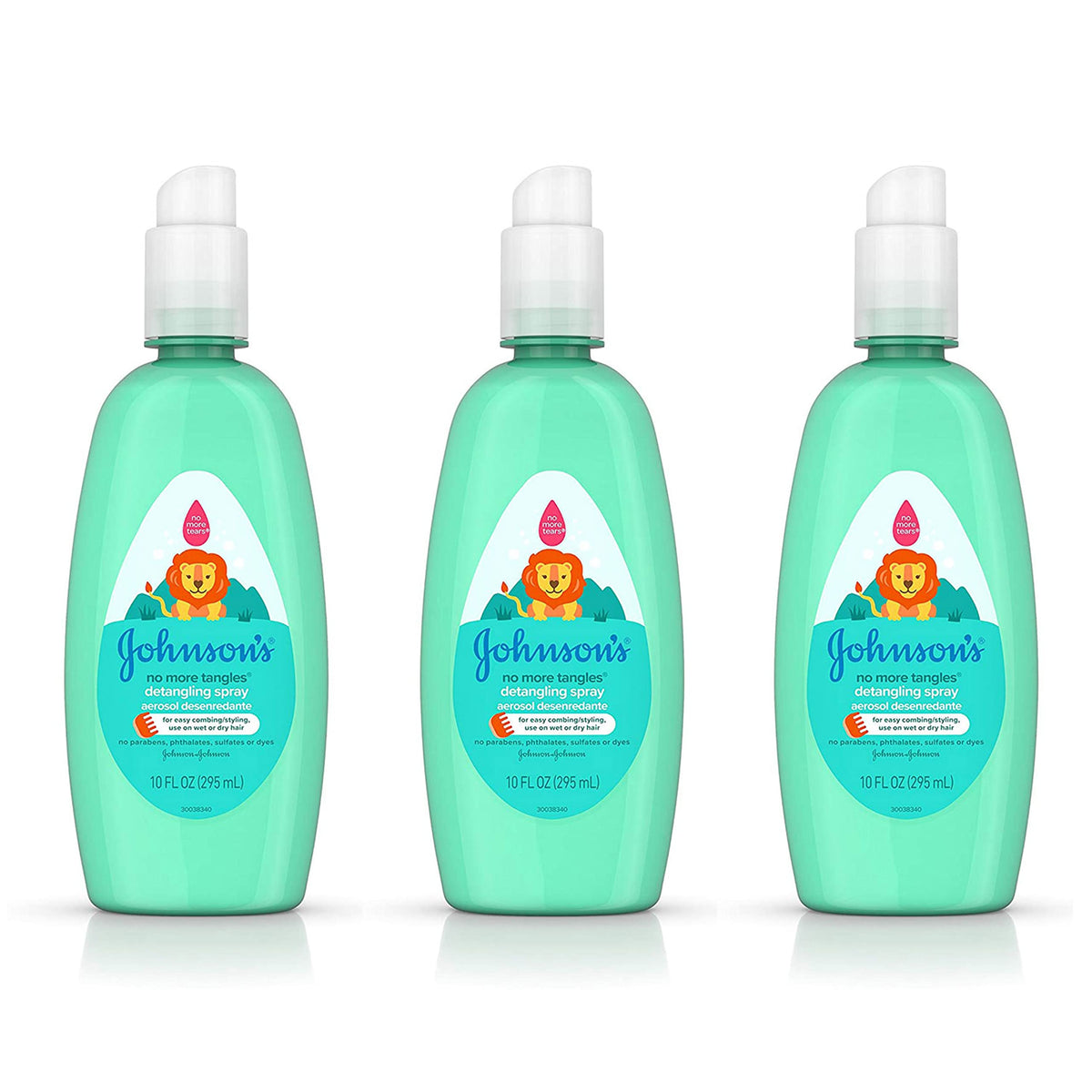 Hypoallergenic Paraben-Free Detangling Spray 10 fl. oz Pack of 3 C631660