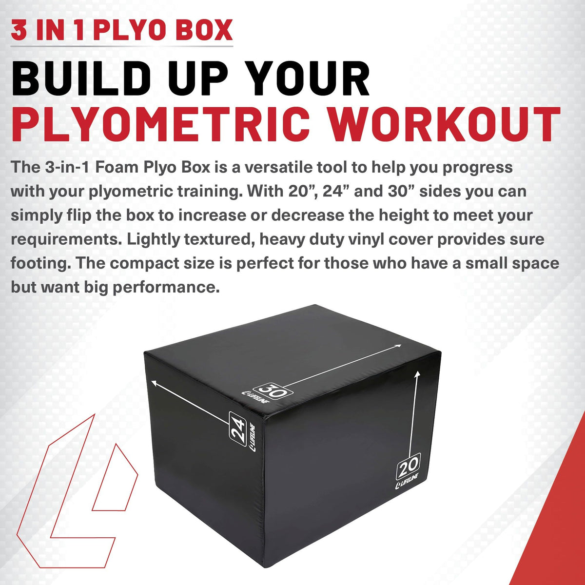 3-in-1 Foam Plyo Box V859662