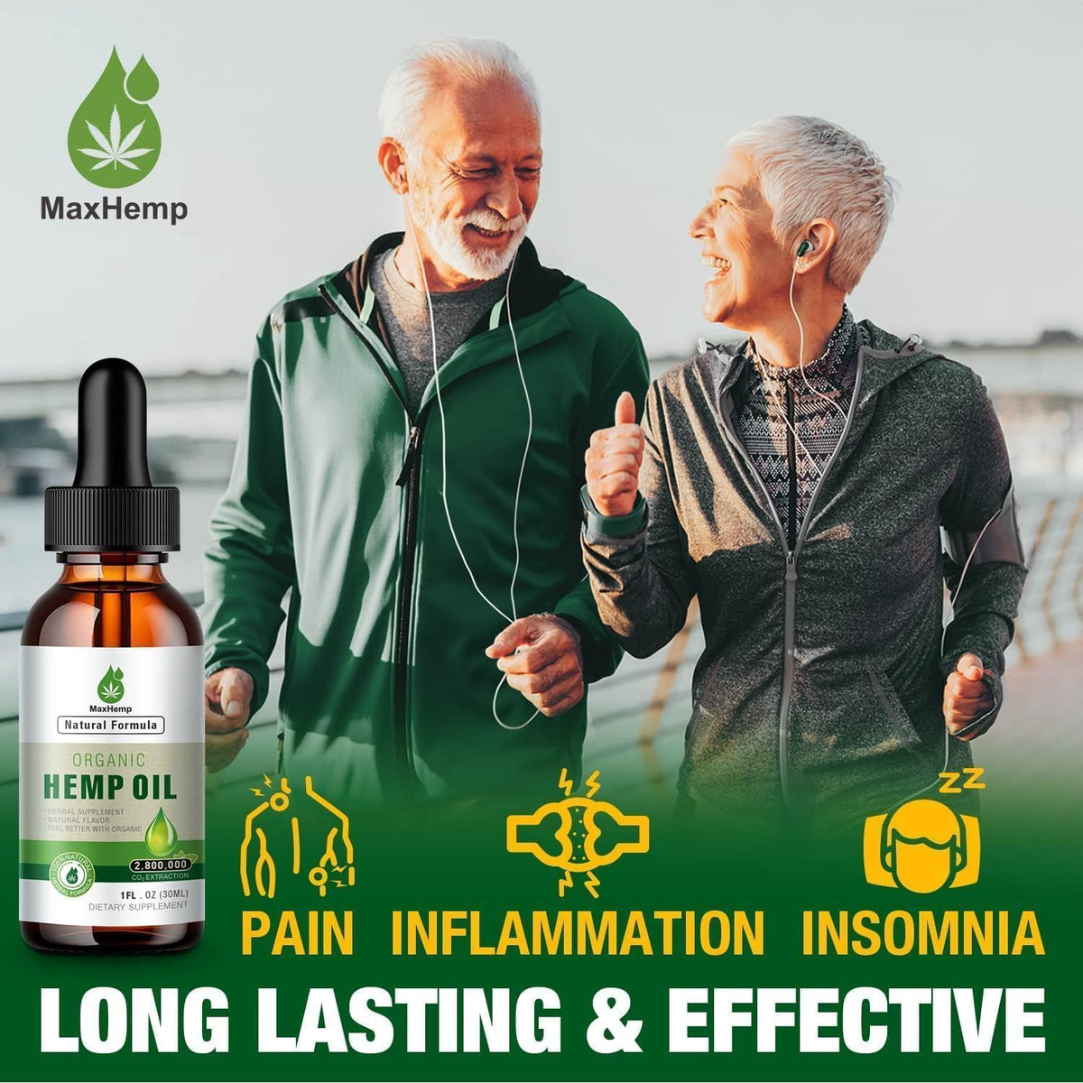 Organic Hemp Oil Tincture V9100
