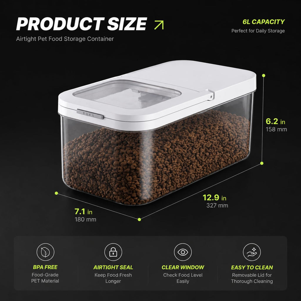 Dog Food Storage Container 10 Lbs R743