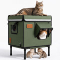 Waterproof Insulated Outdoor Cat House Y793