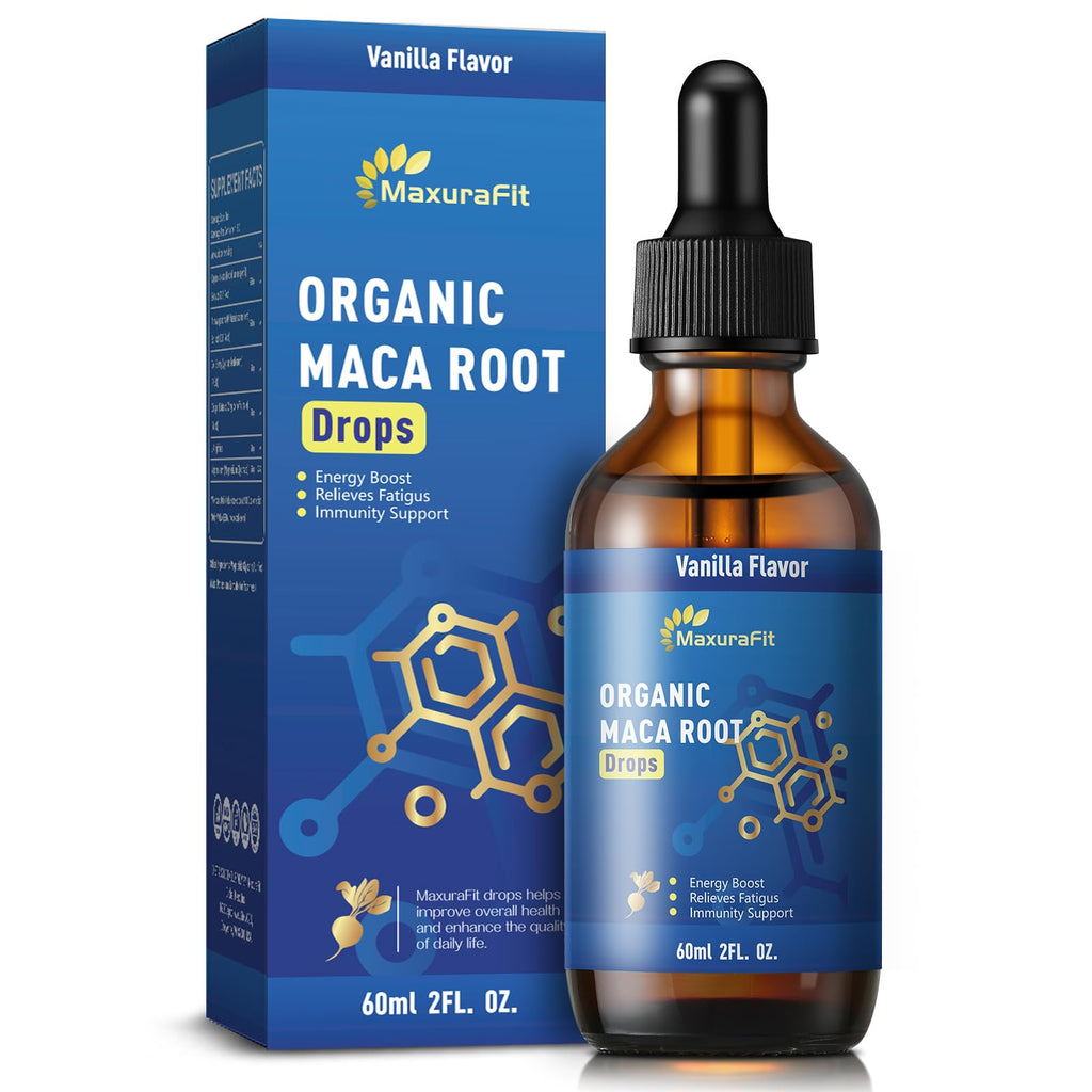 Maca Root Ashwagandha Liquid Drops 4 fl oz 2 Pack D646657
