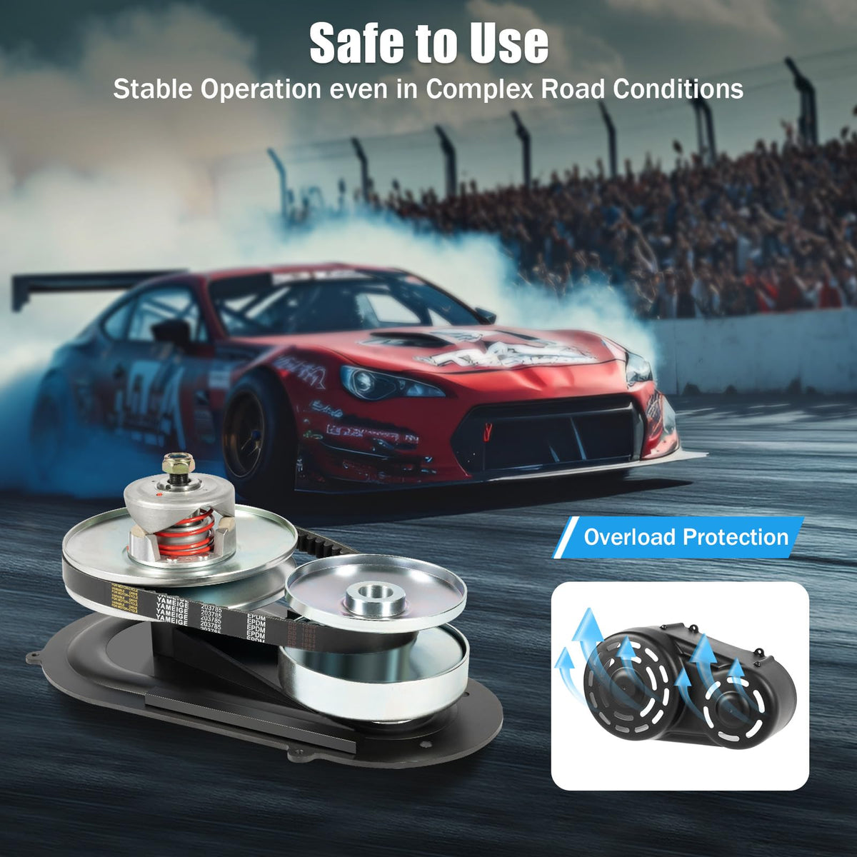 Torque Converter Kit with 3/4 Drive Pulley Clutch J179