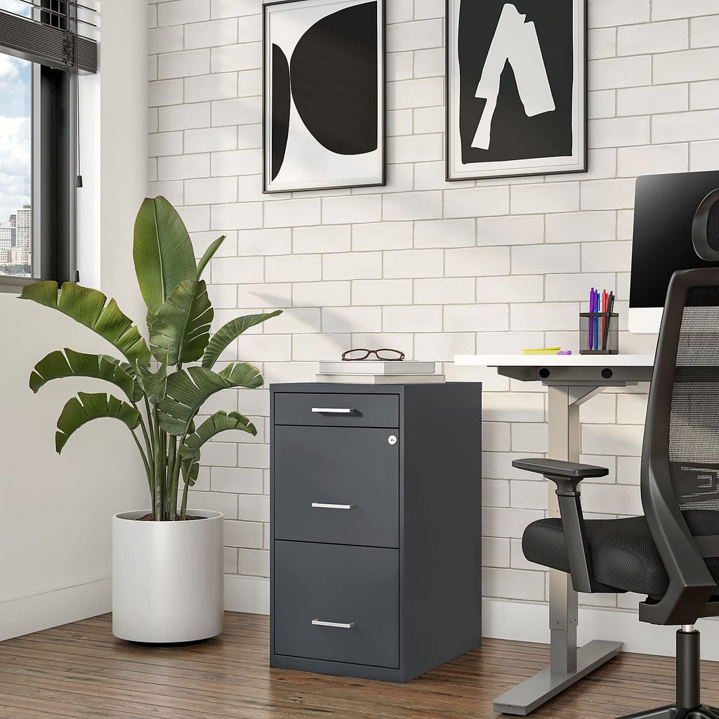 3 Drawer Letter Size Lockable File Cabinet K242