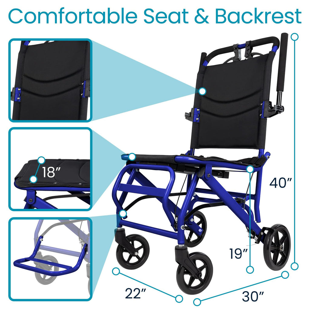 Ultra-Lightweight Transport Wheelchair O9527