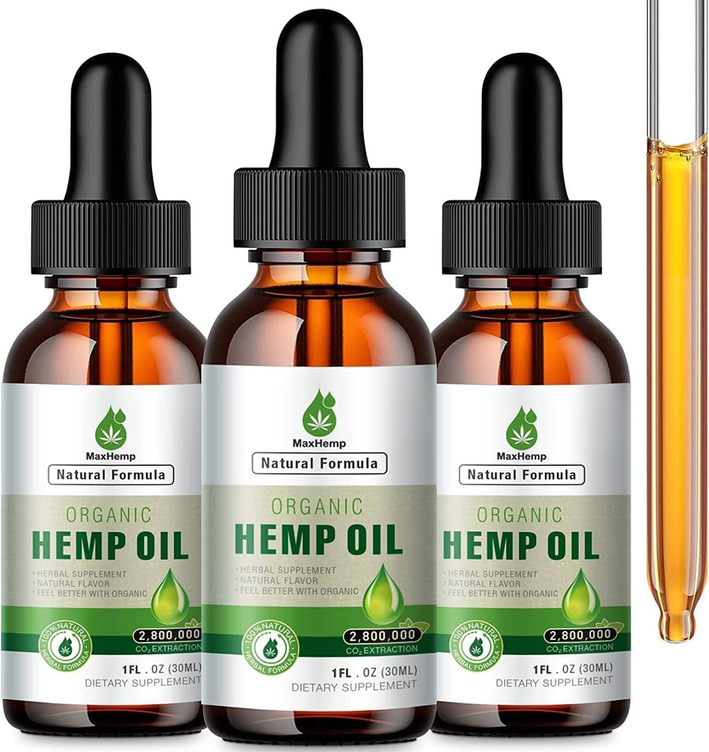 Organic Hemp Oil Tincture V9100