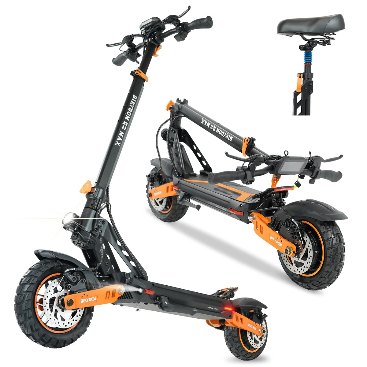 1600 W Motor 50 Miles Range 40 MPH Electric Scooter C851313