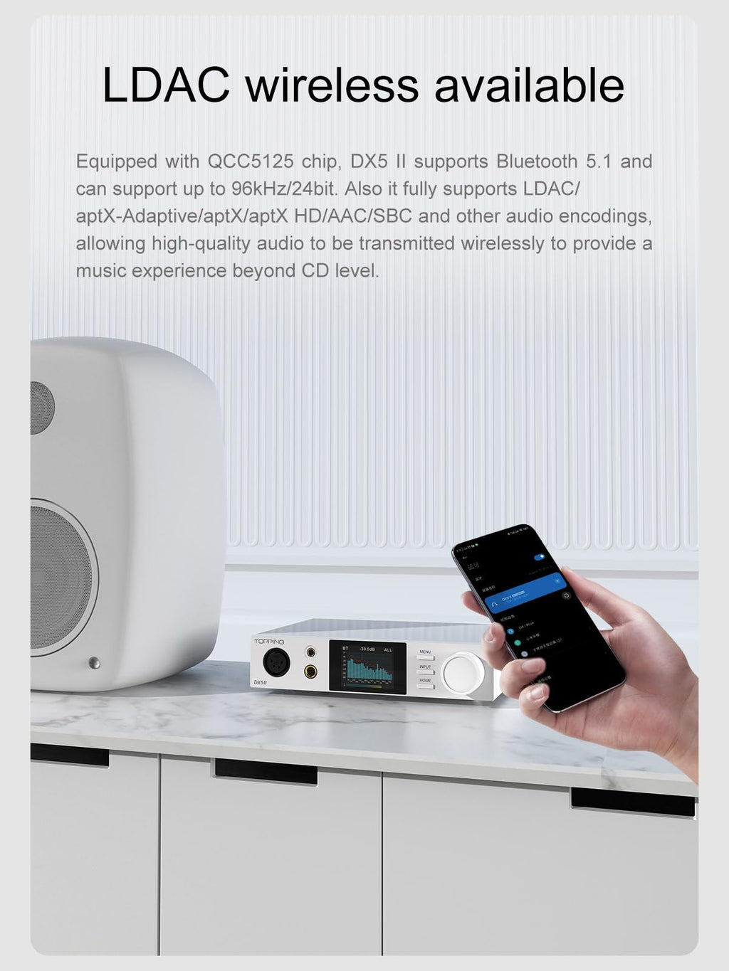 Black Hi-Res DAC & Headphone Amp Combo H214893