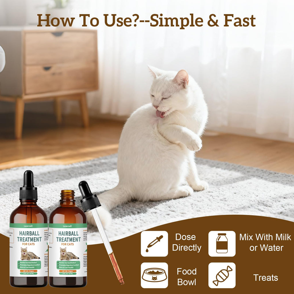 Cat Hairball Remedy with Natural Ingredients & Vitamins P197638