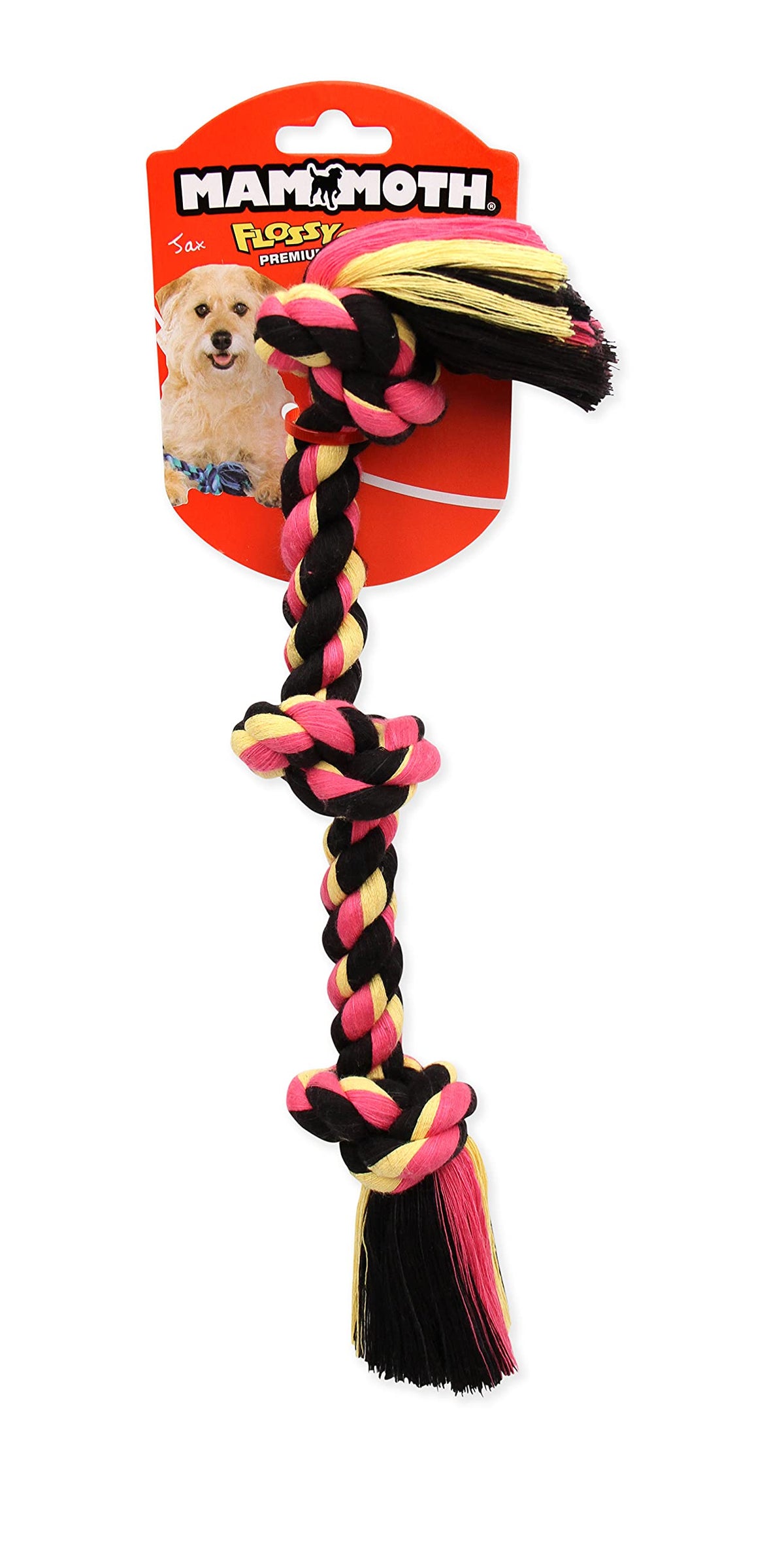 Cotton-Poly Rope Tug Dog Chew Toy S44308