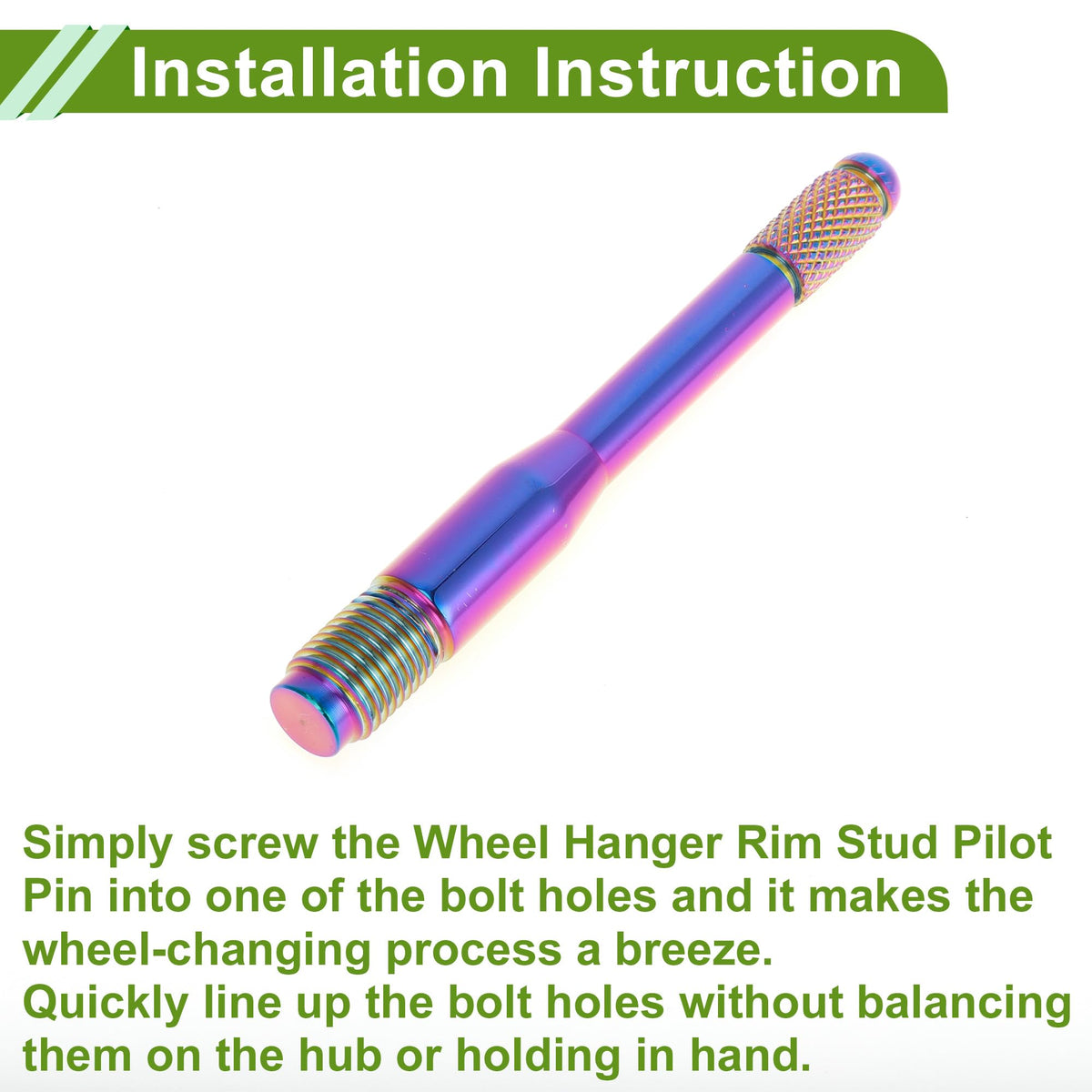 M14x1.5 120mm Stainless Steel Wheel Alignment Pin K940