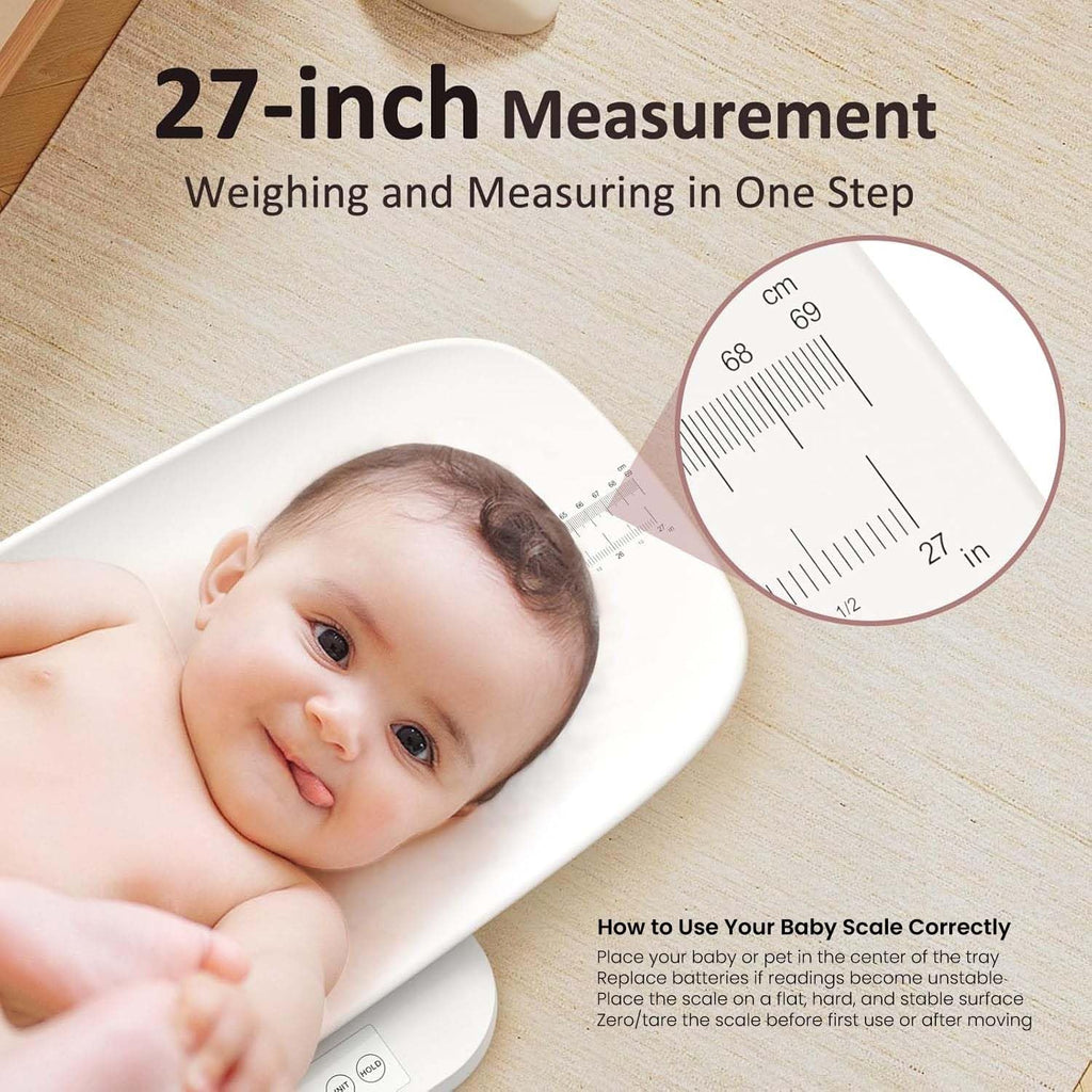 White Digital Baby Scale & Pet Scale K763