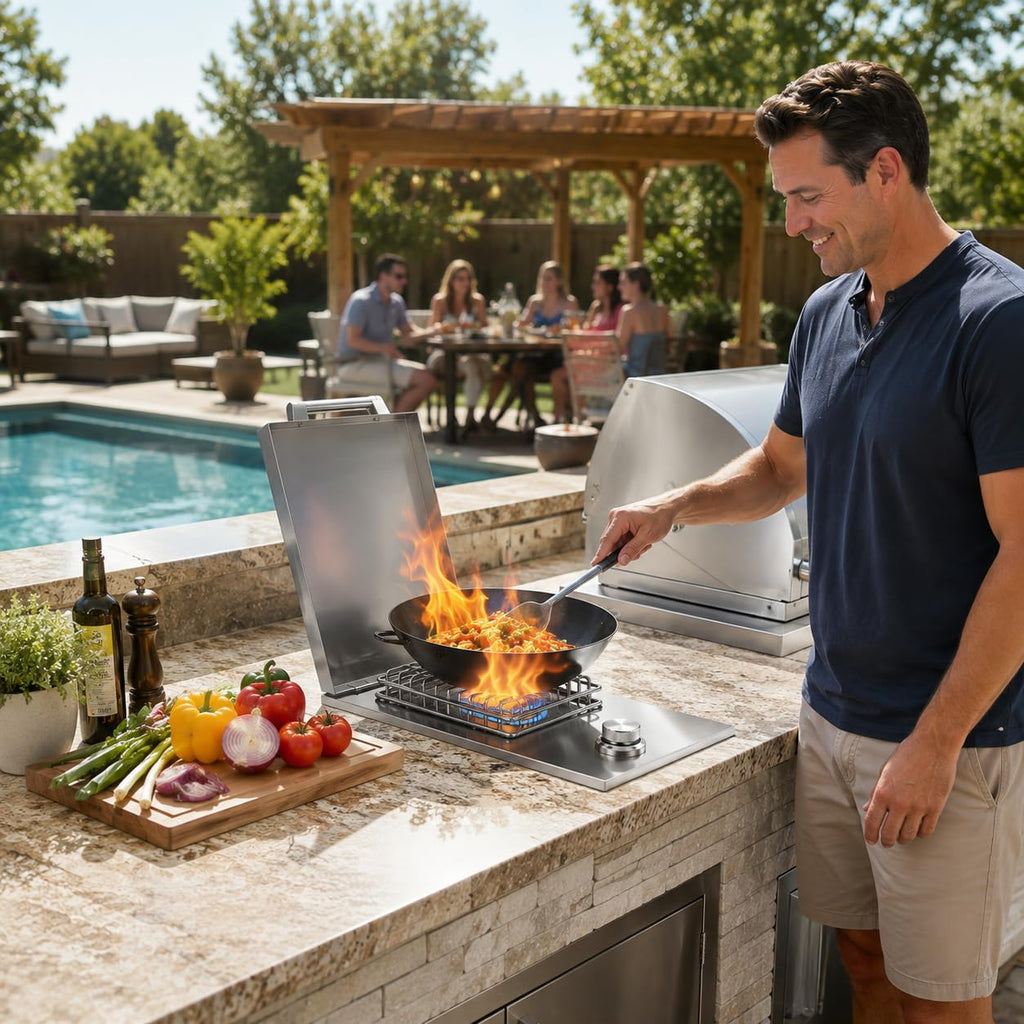 Built-in Single Side Burner R480
