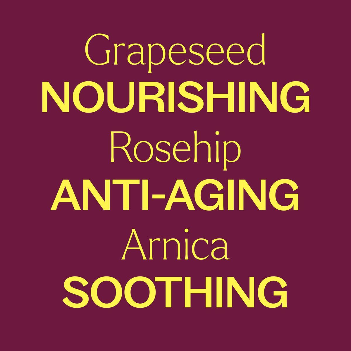 Rosehip & Arnica Facial Oil 1 oz L726