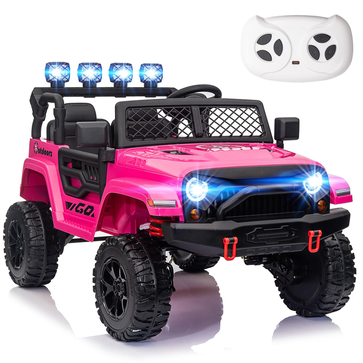 24V 2 Seater 4WD Ride On Truck I62169