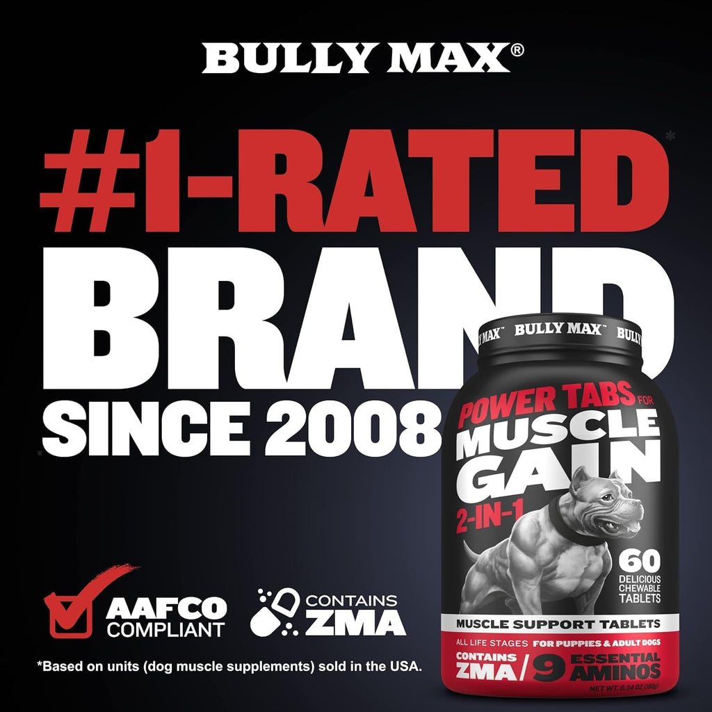 Liquid Dog Muscle Builder and Power Tabs Bundle L5974