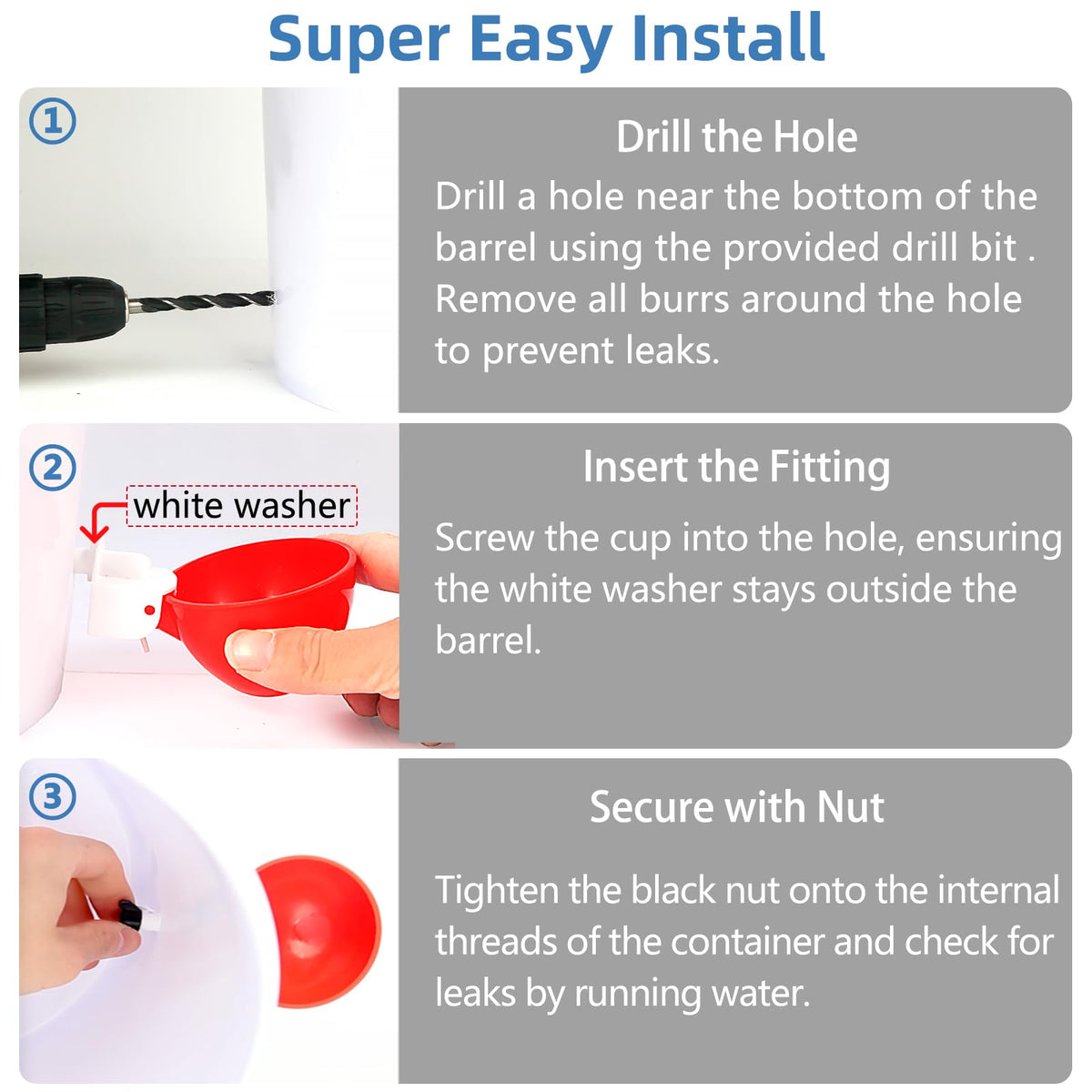 Chicken Waterer Cups A74279