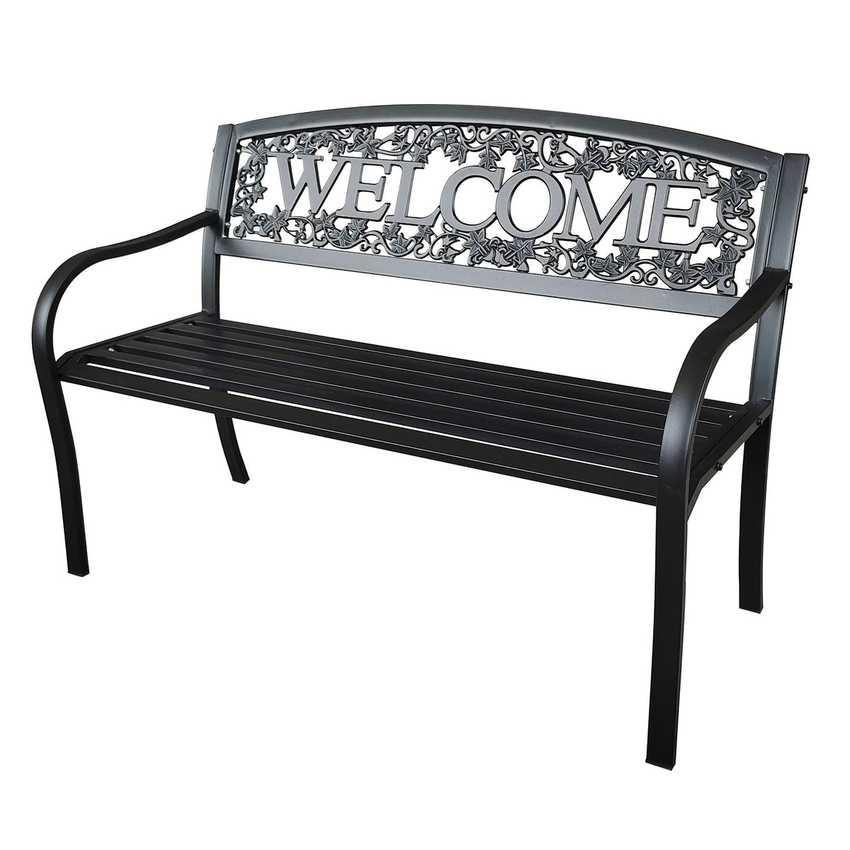 Metal Welcome Bench V738