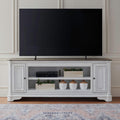 82 Inch Antique White TV Console E489639