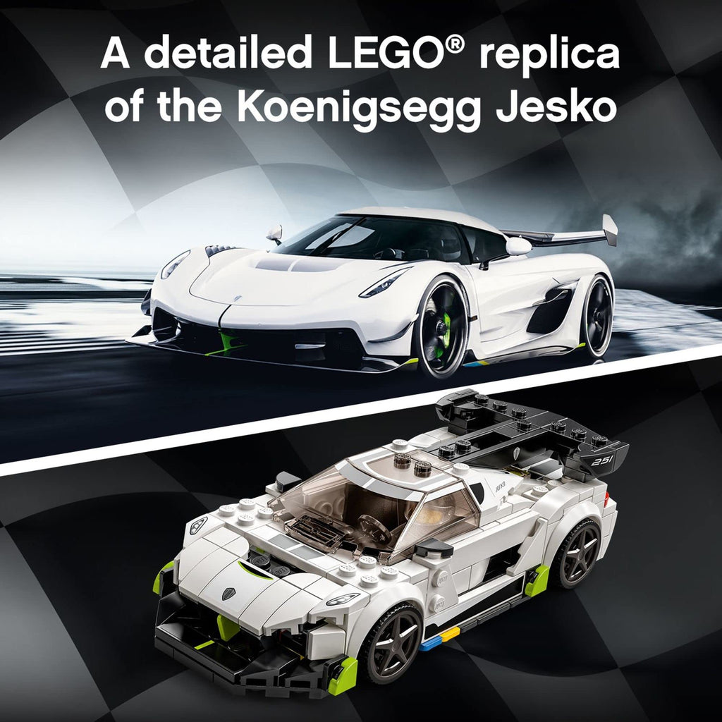 Racing Sports Car Toy with Driver Minifigure X817481